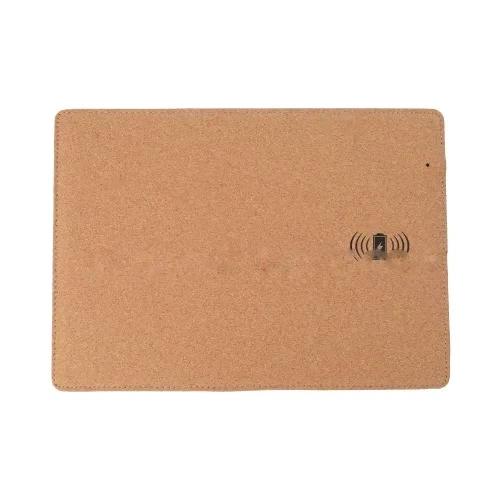 Cork Mousepad with Wireless Charger