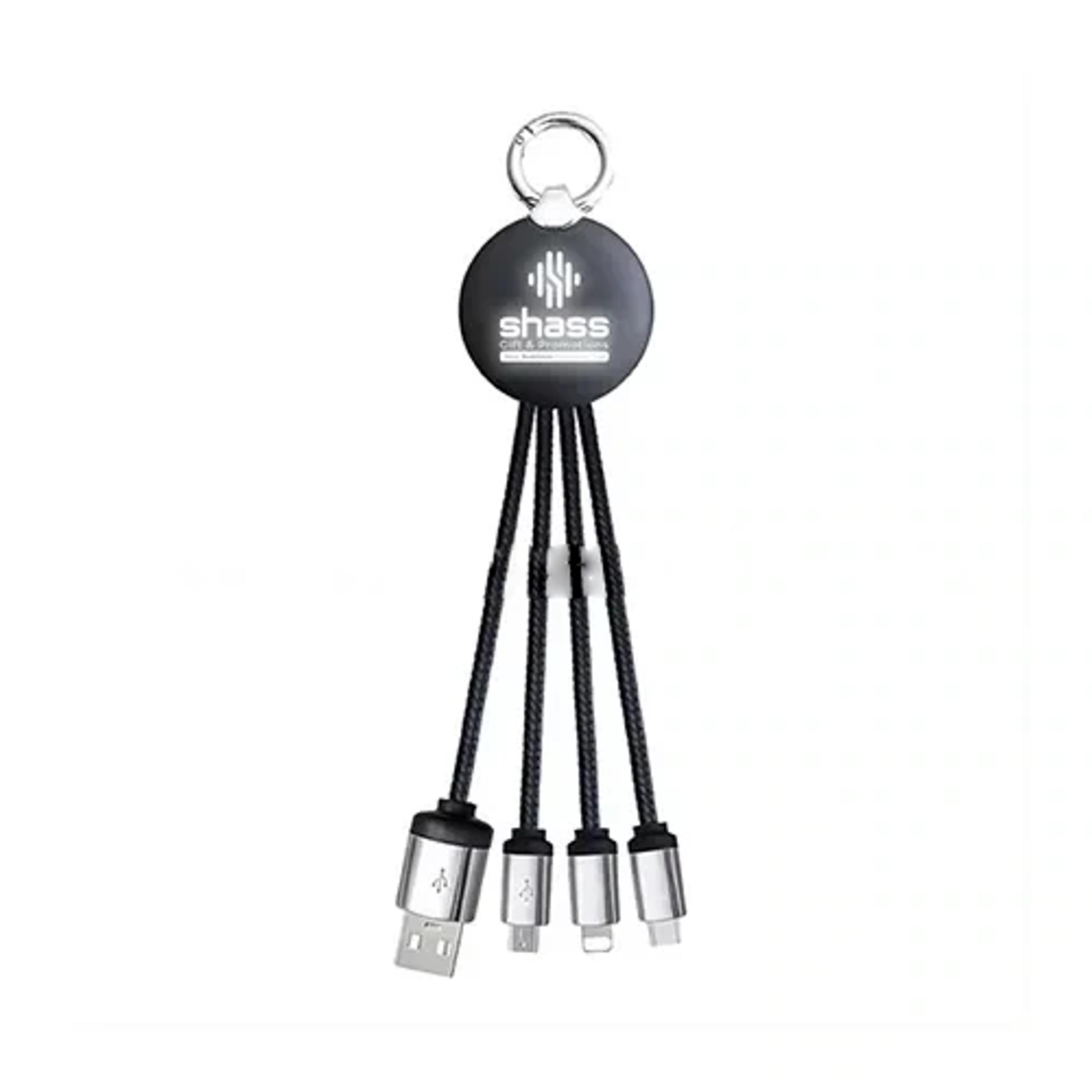 USB Charger With Light Up Logo