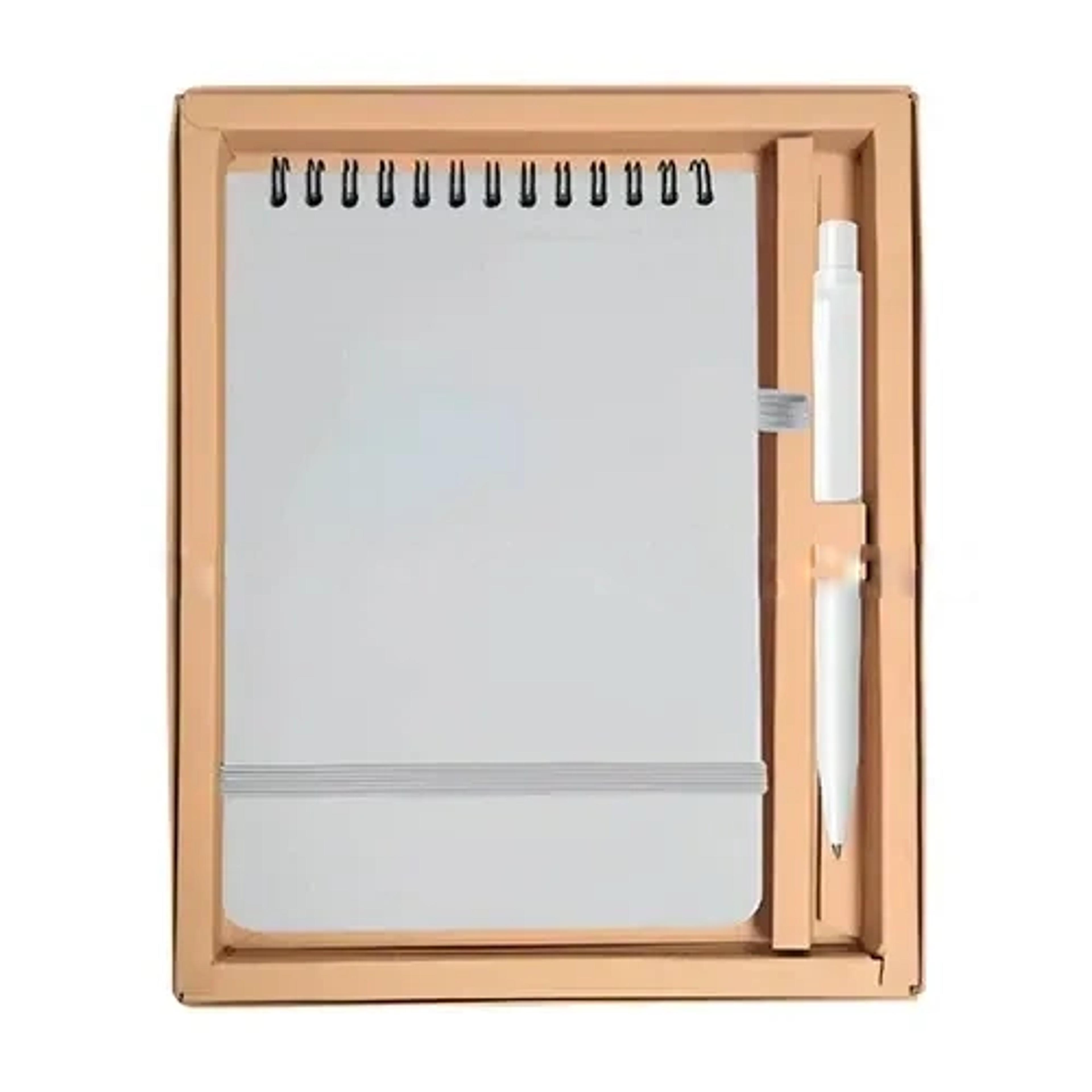 Antibacterial Notebook and Antibacterial Pen Gift set