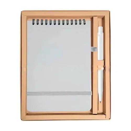Antibacterial Notebook and Antibacterial Pen Gift set
