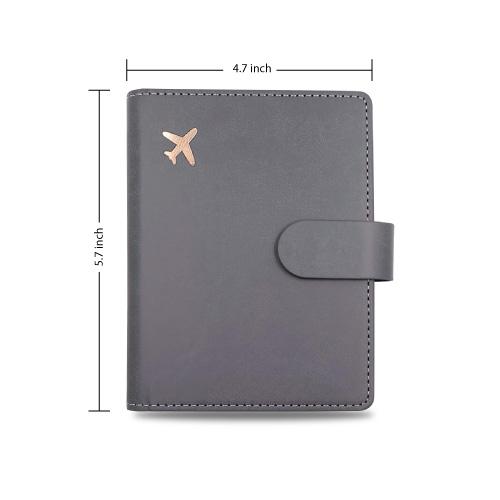 PREMIUM PU LEATHER PASSPORT WALLET