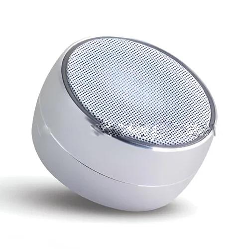 Round Metallic Bluetooth Speaker