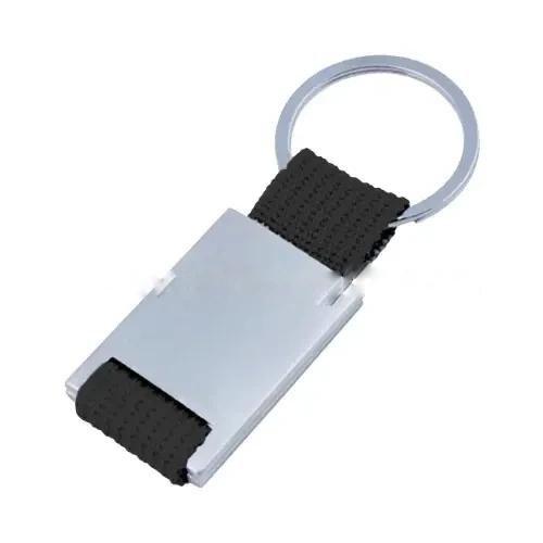 Metal Keychain With Strap