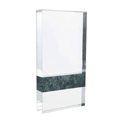 Rectangle Marble And Crystal Award