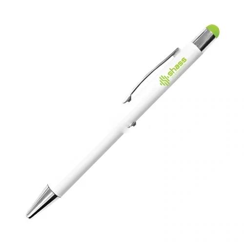Head Color Full White Metal Pen