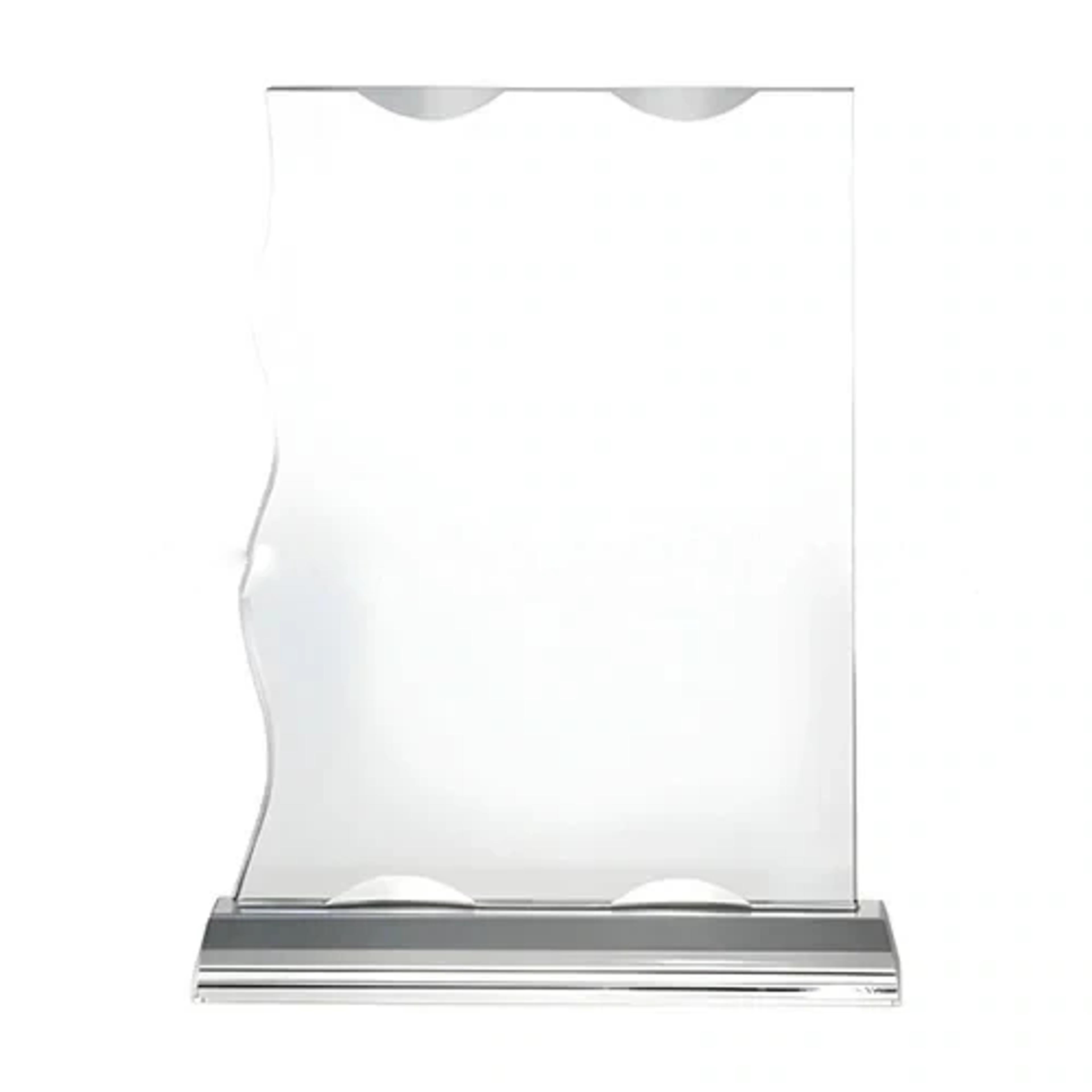 Rectangle Crystal Awards With Glass Base