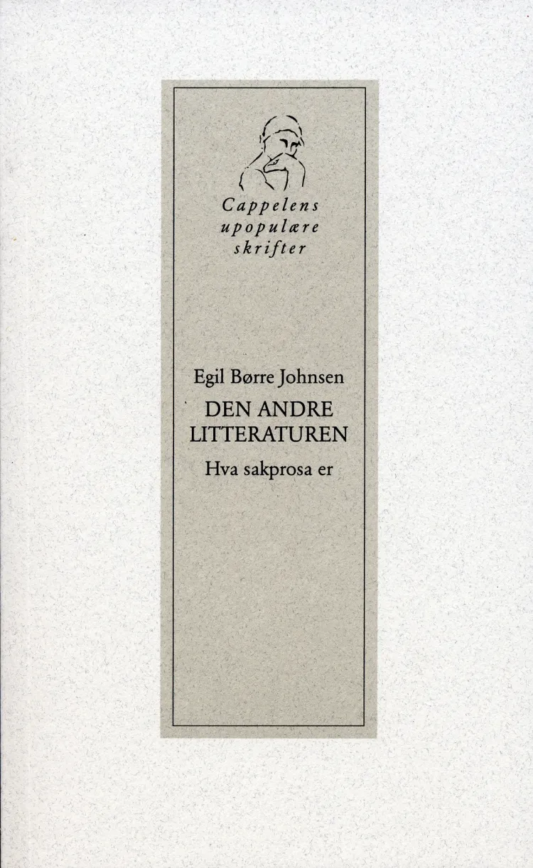 Omslag Den andre litteraturen av Egil Børre Johnsen (Heftet)