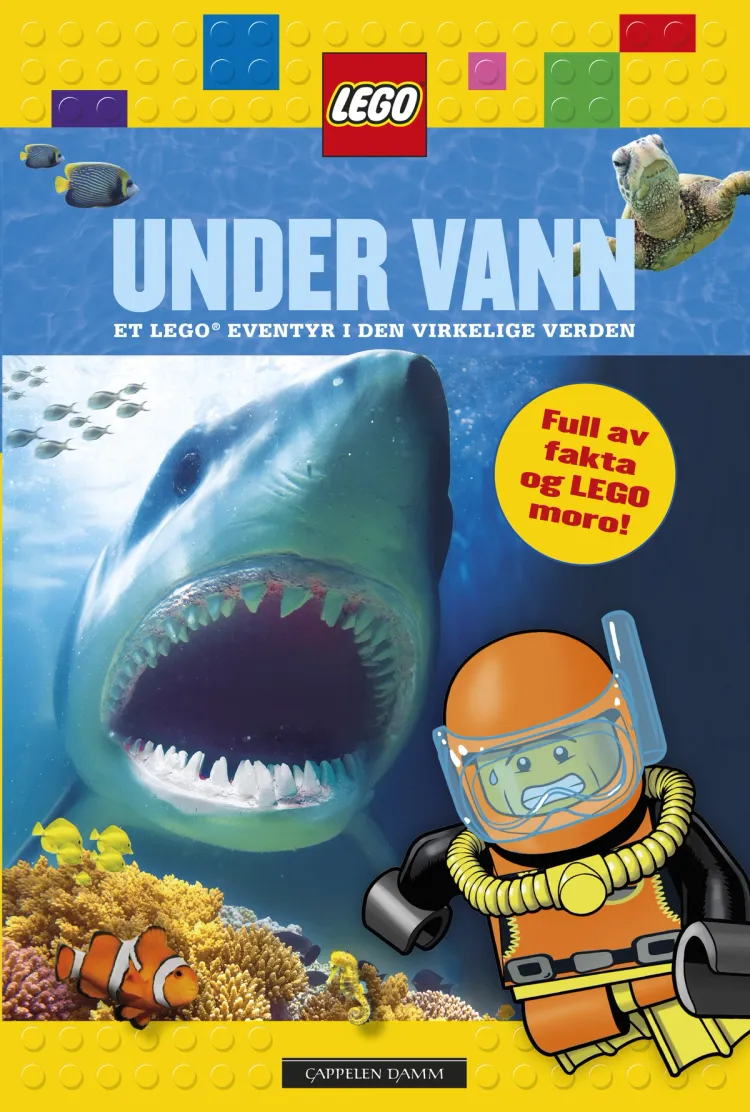 Omslag LEGO® Under vann av Penelope Arlon (Innbundet)