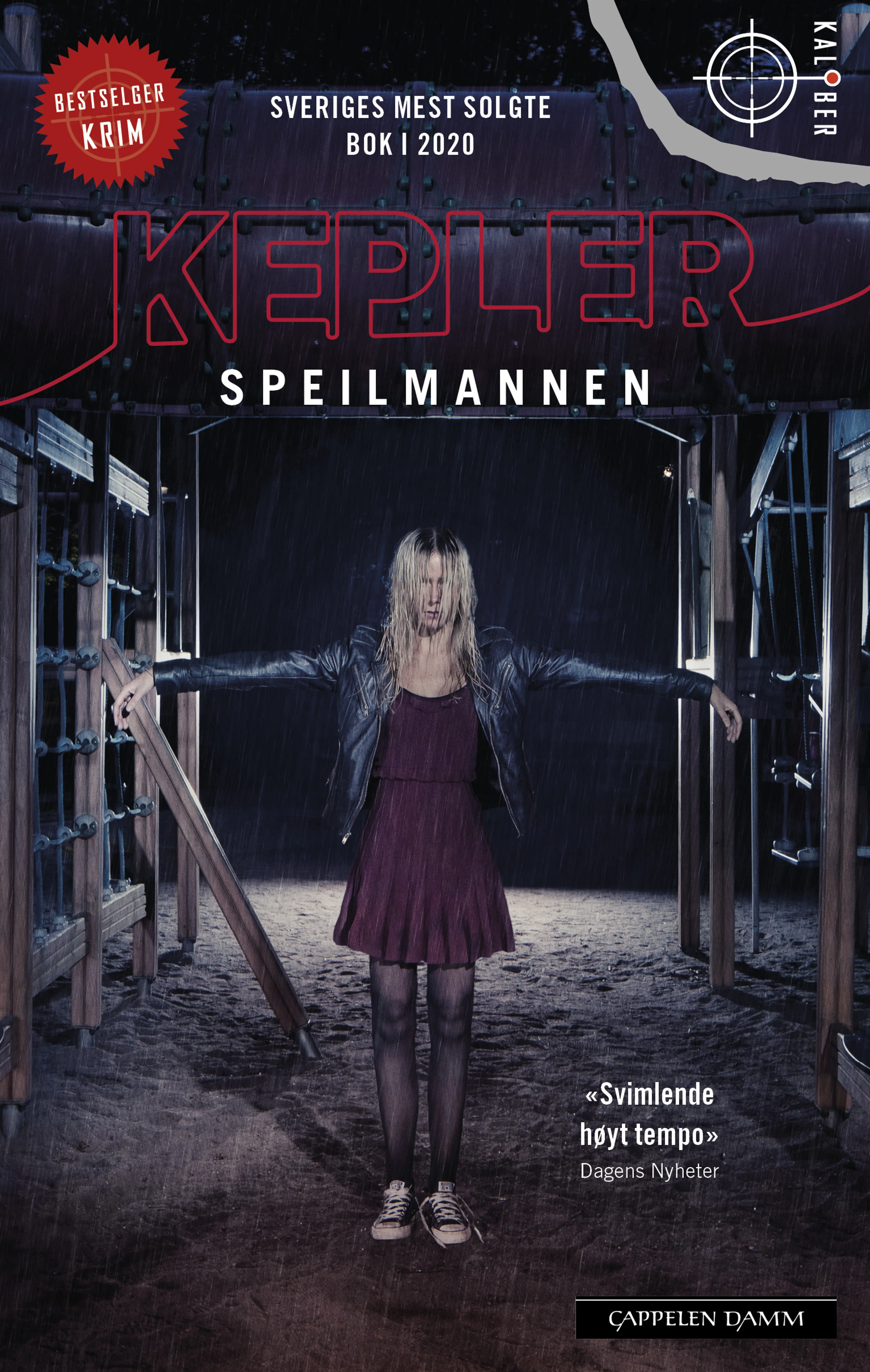 Omslag Speilmannen av Lars Kepler (Heftet)