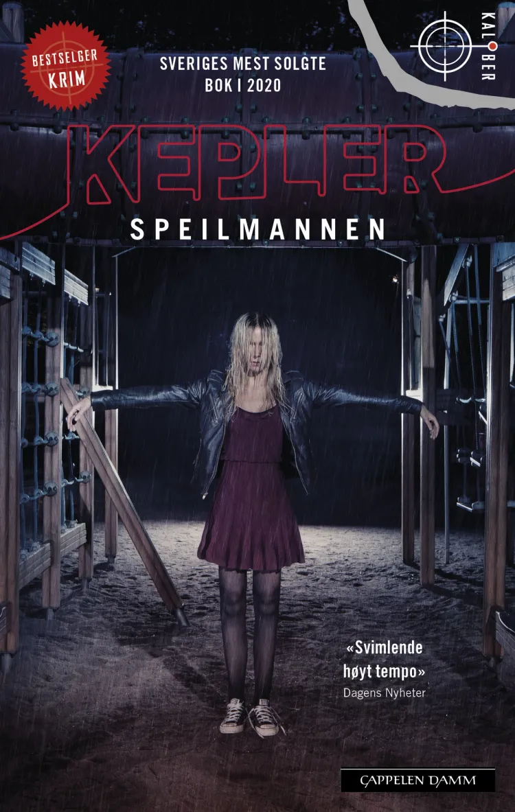 Omslag Speilmannen av Lars Kepler (Heftet)