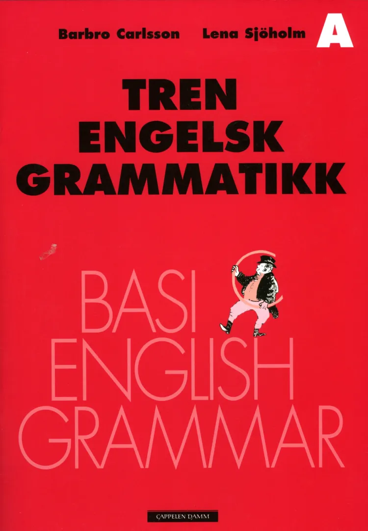 Omslag Tren engelsk grammatikk A av Barbro Carlsson (Heftet)