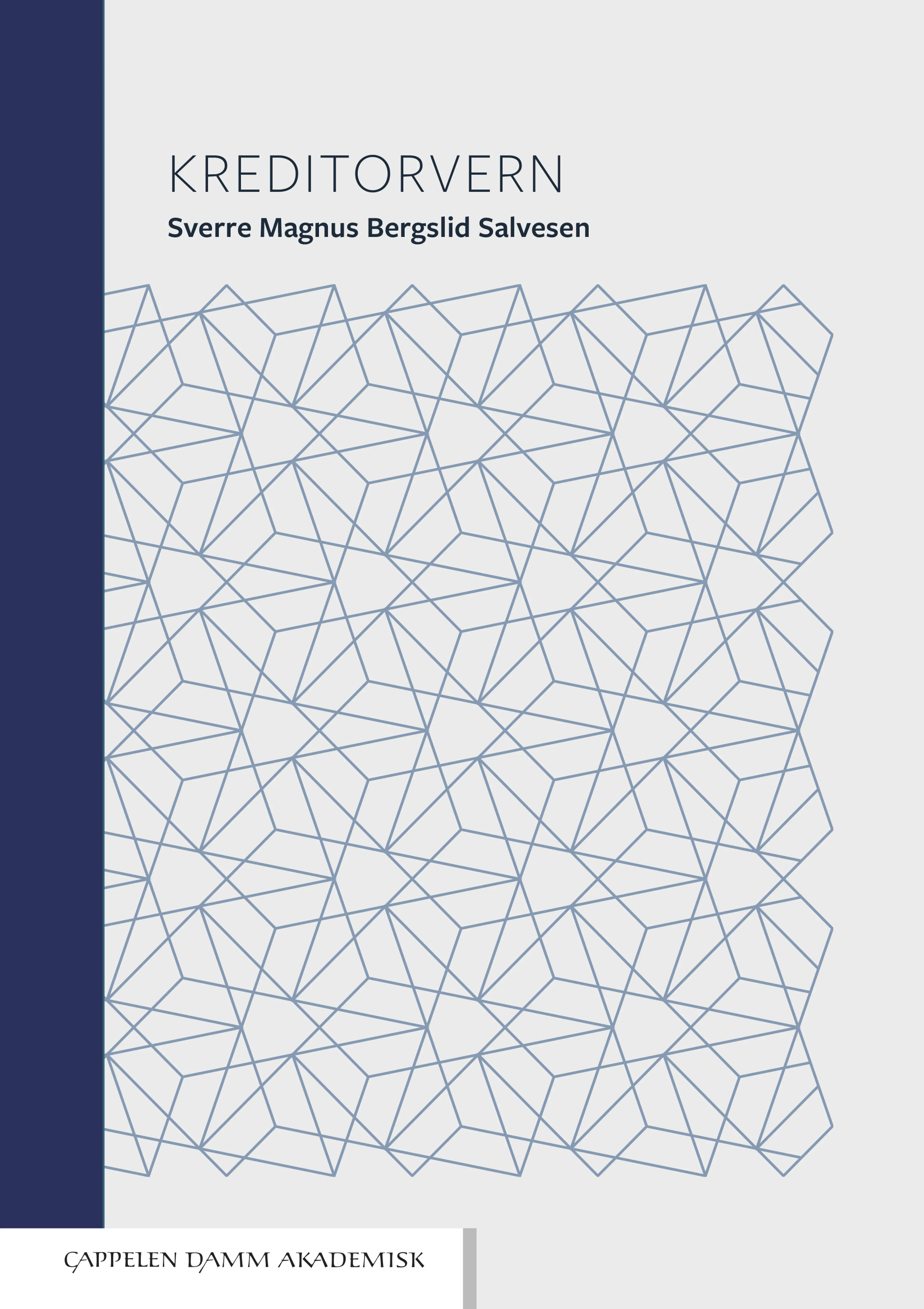 Omslag Kreditorvern av Sverre Magnus Bergslid Salvesen (Innbundet)