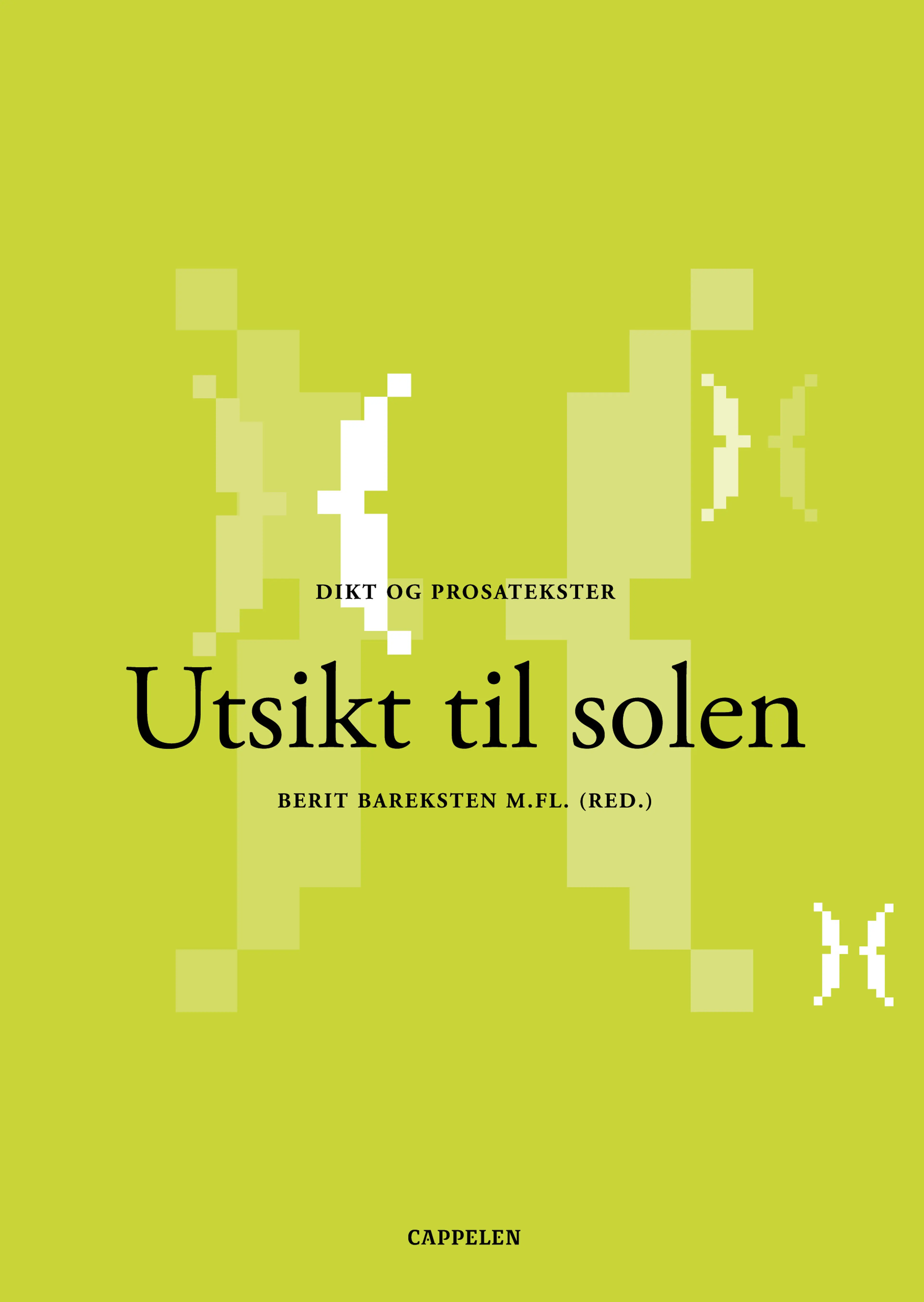 Omslag Utsikt til solen av Berit Bareksten m.fl. (red.) (Innbundet)