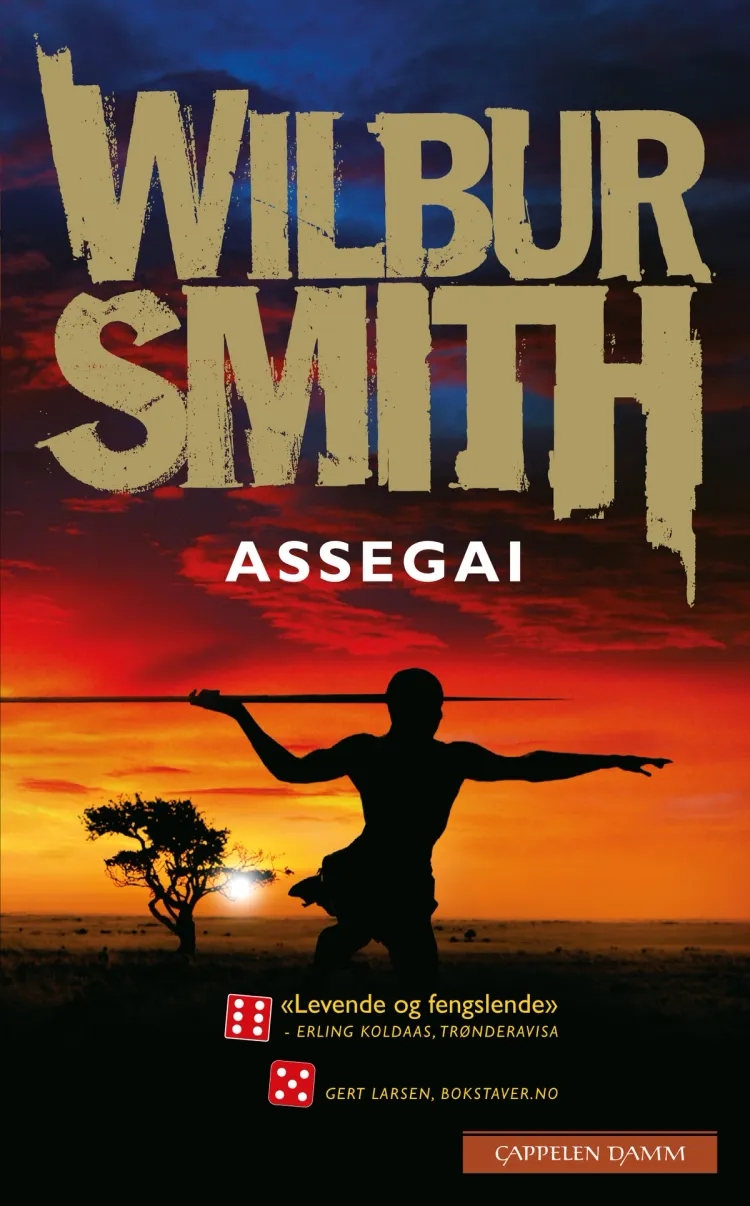 Omslag Assegai av Wilbur Smith (Heftet)