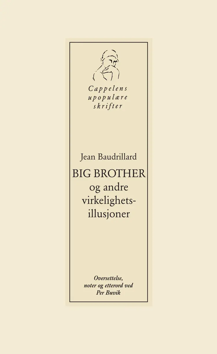 Omslag Big Brother og andre virkelighetsillusjoner av Jean Baudrillard (Heftet)
