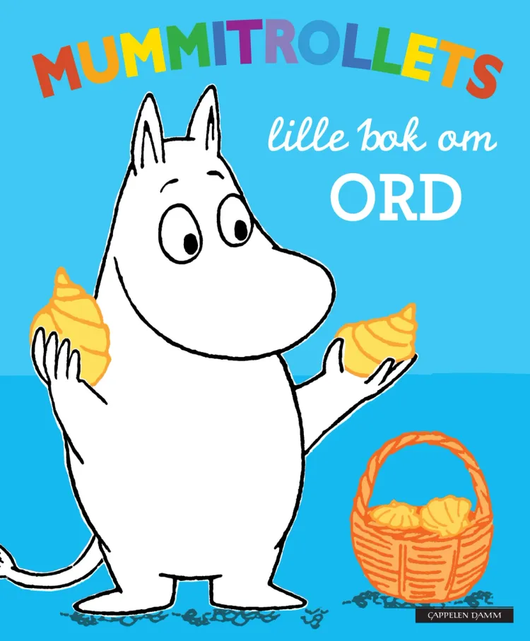 Omslag Mummitrollets lille bok om ORD av Tove Jansson (Innbundet)