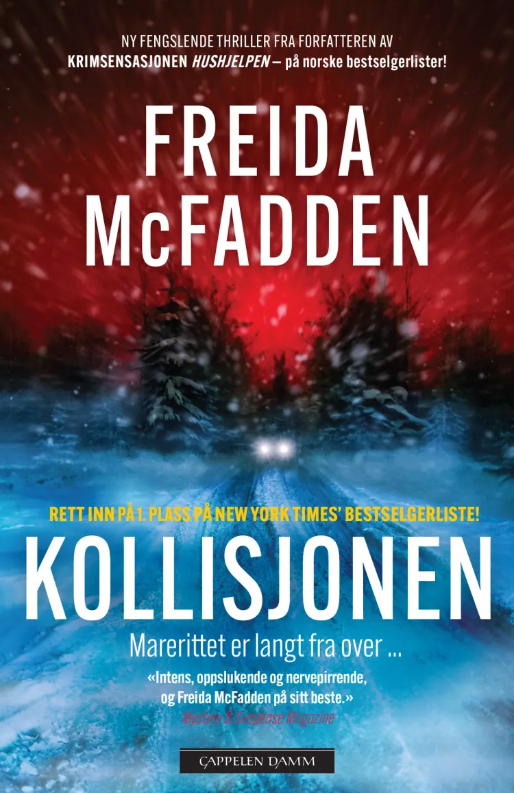 Omslag Kollisjonen av Freida McFadden (Heftet)
