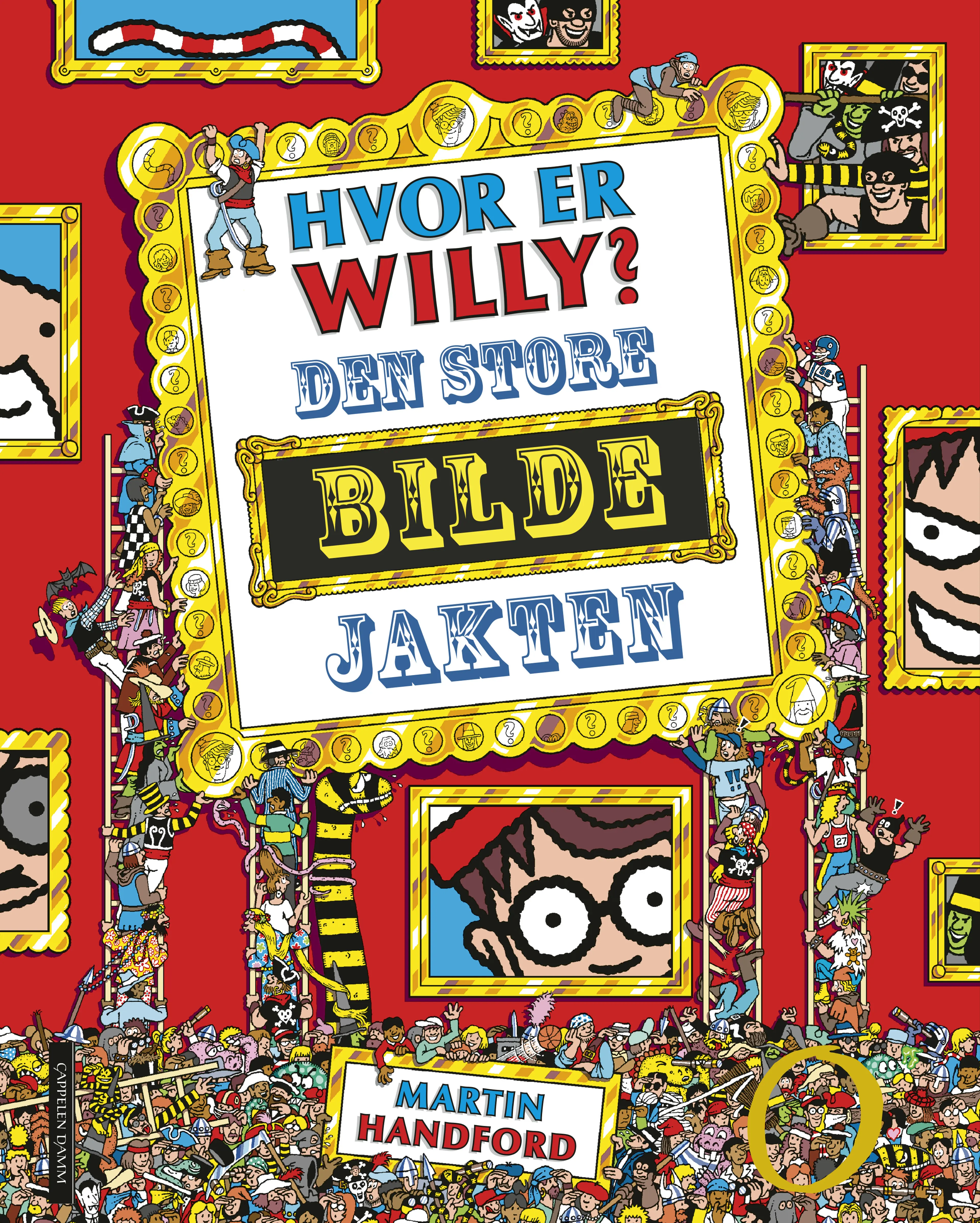 Omslag Hvor er Willy? Den store bildejakten av Martin Handford (Innbundet)
