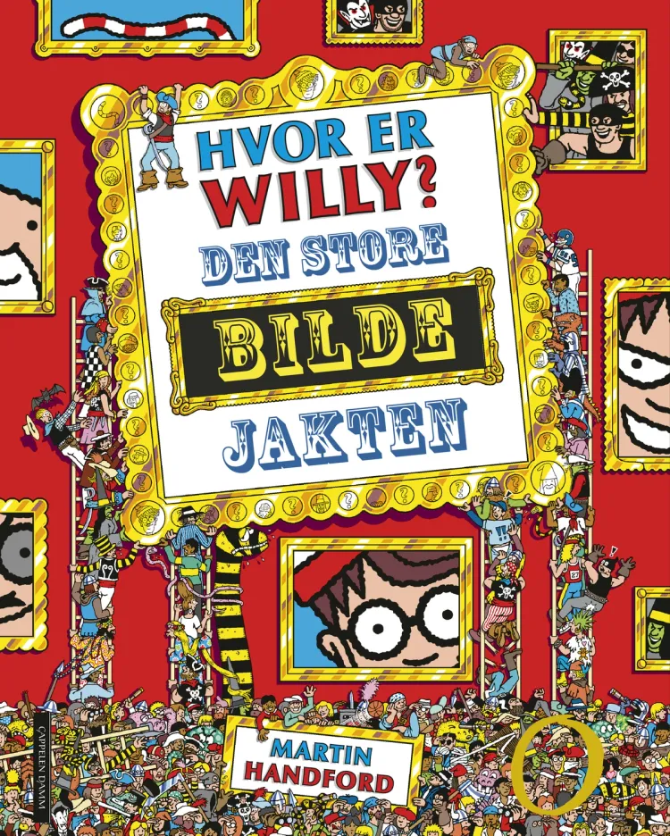 Omslag Hvor er Willy? Den store bildejakten av Martin Handford (Innbundet)