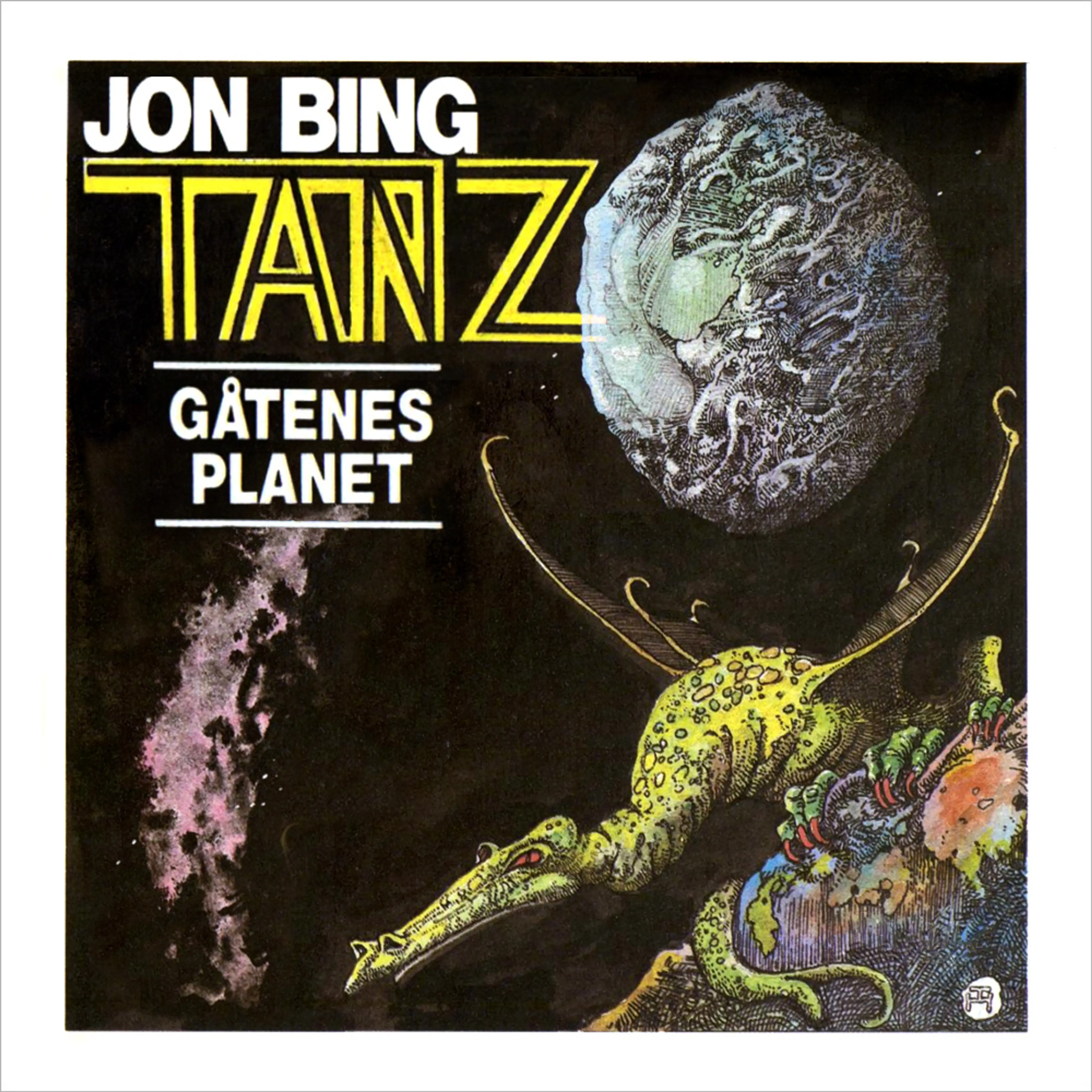 Omslag Tanz – gåtenes planet av Jon Bing (Lydbok)