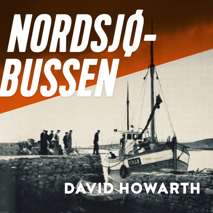 Omslag Nordsjøbussen av David Howarth (Lydbok)