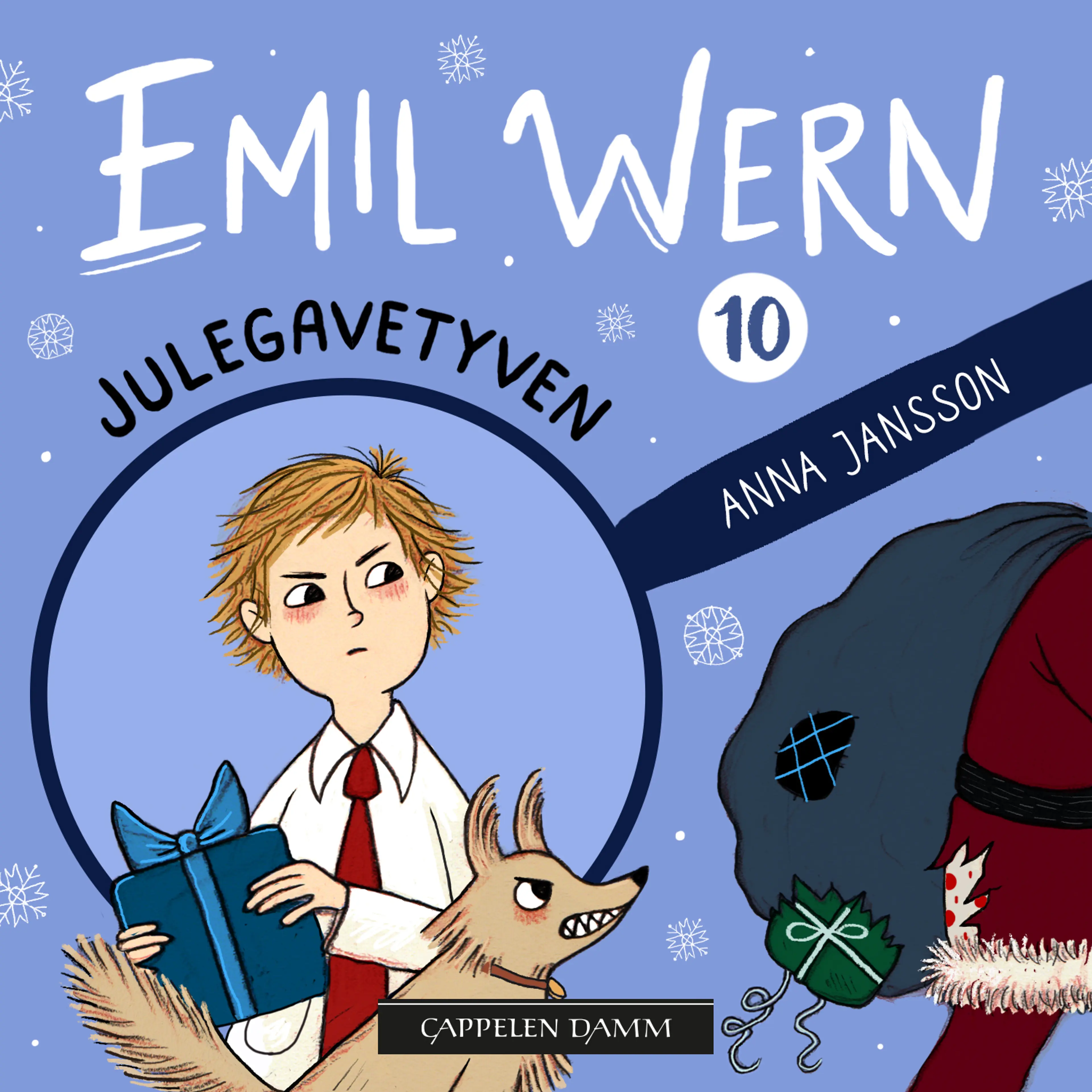 Omslag Emil Wern: Julegavetyven av Anna Jansson (Lydbok)
