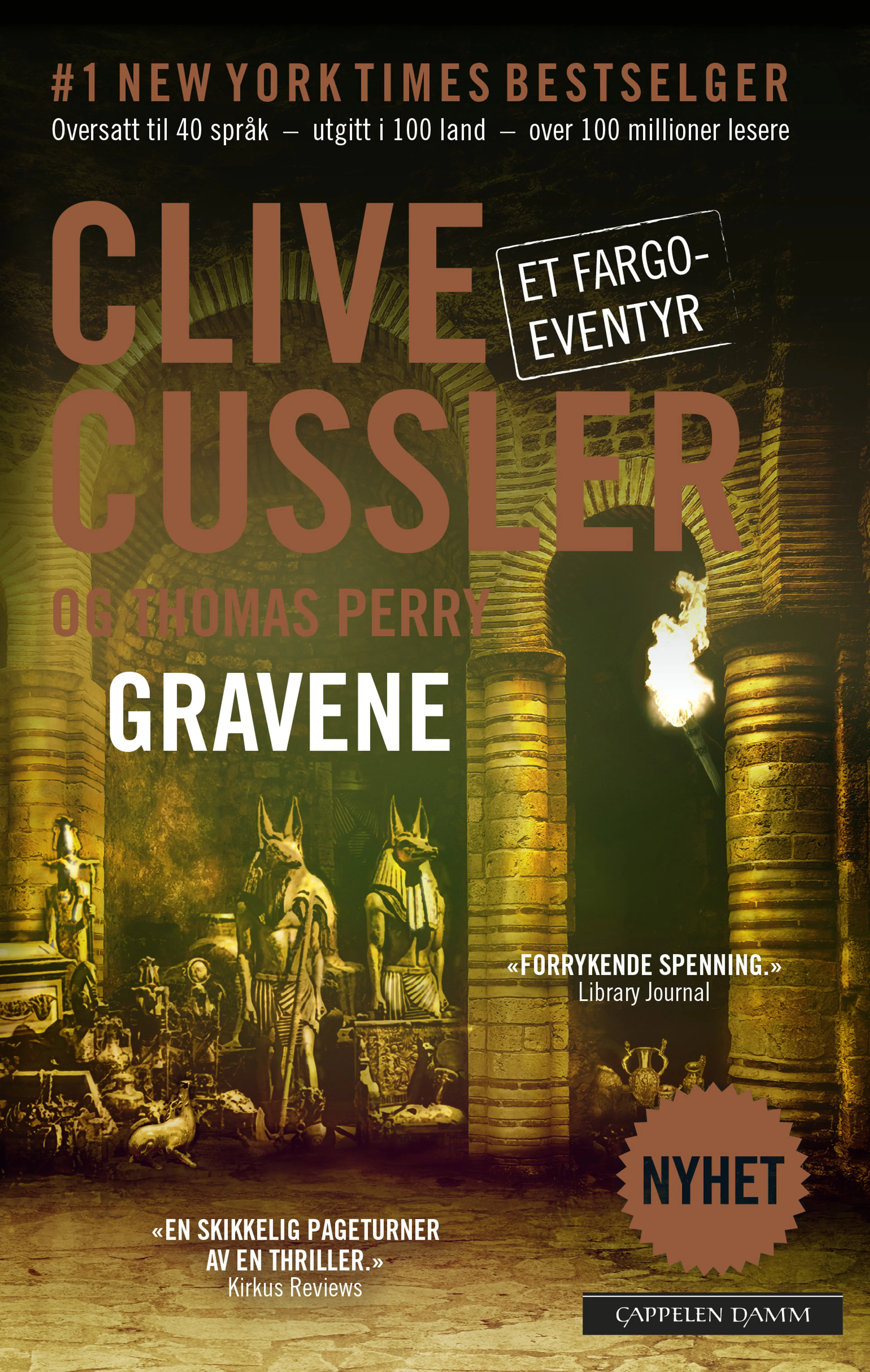 Omslag Gravene av Clive Cussler (Heftet)