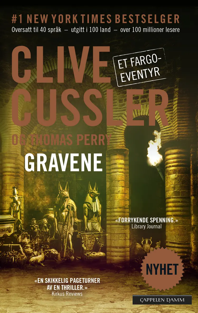 Omslag Gravene av Clive Cussler (Heftet)