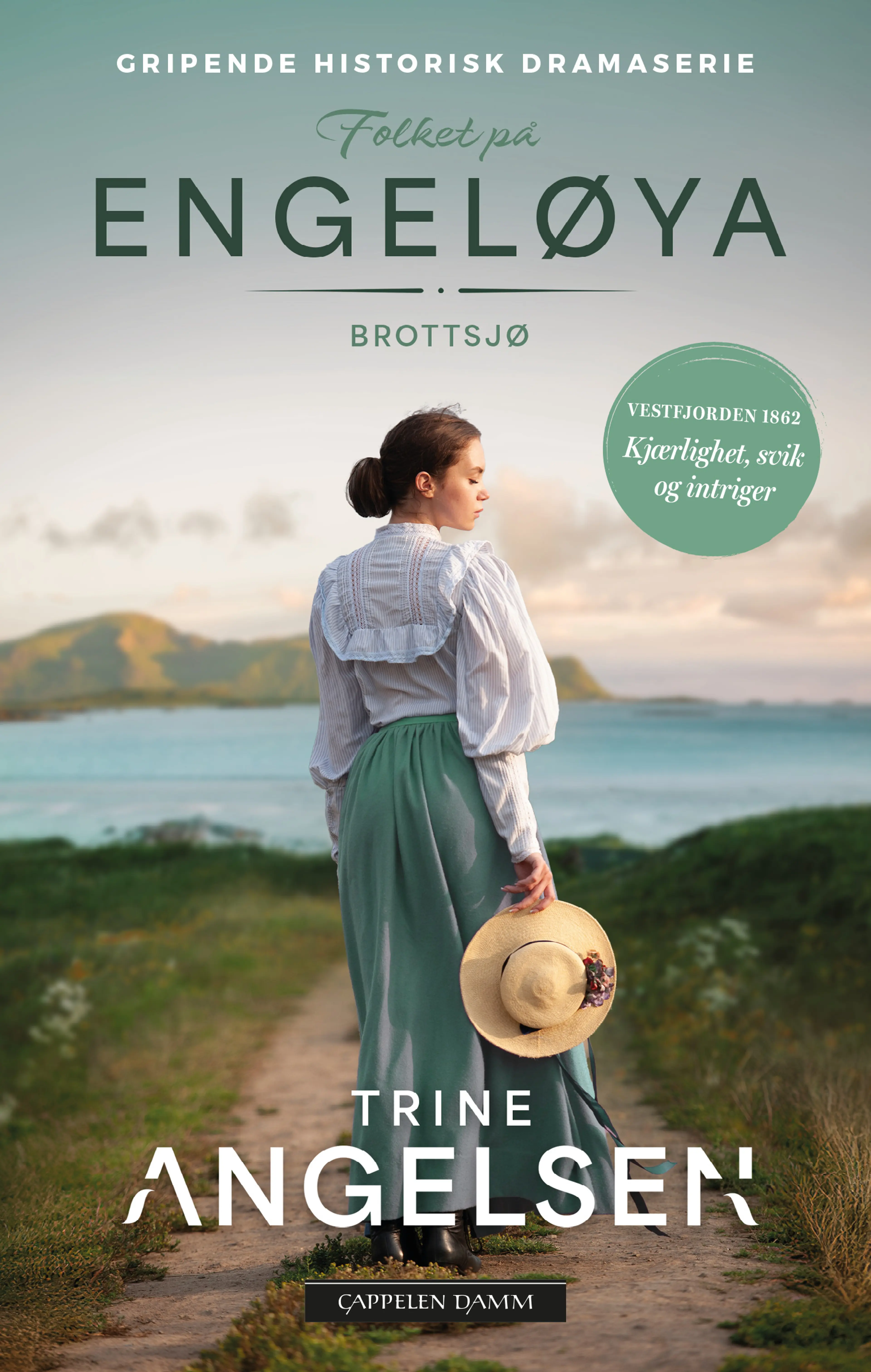 Omslag Brottsjø av Trine Angelsen (Heftet)