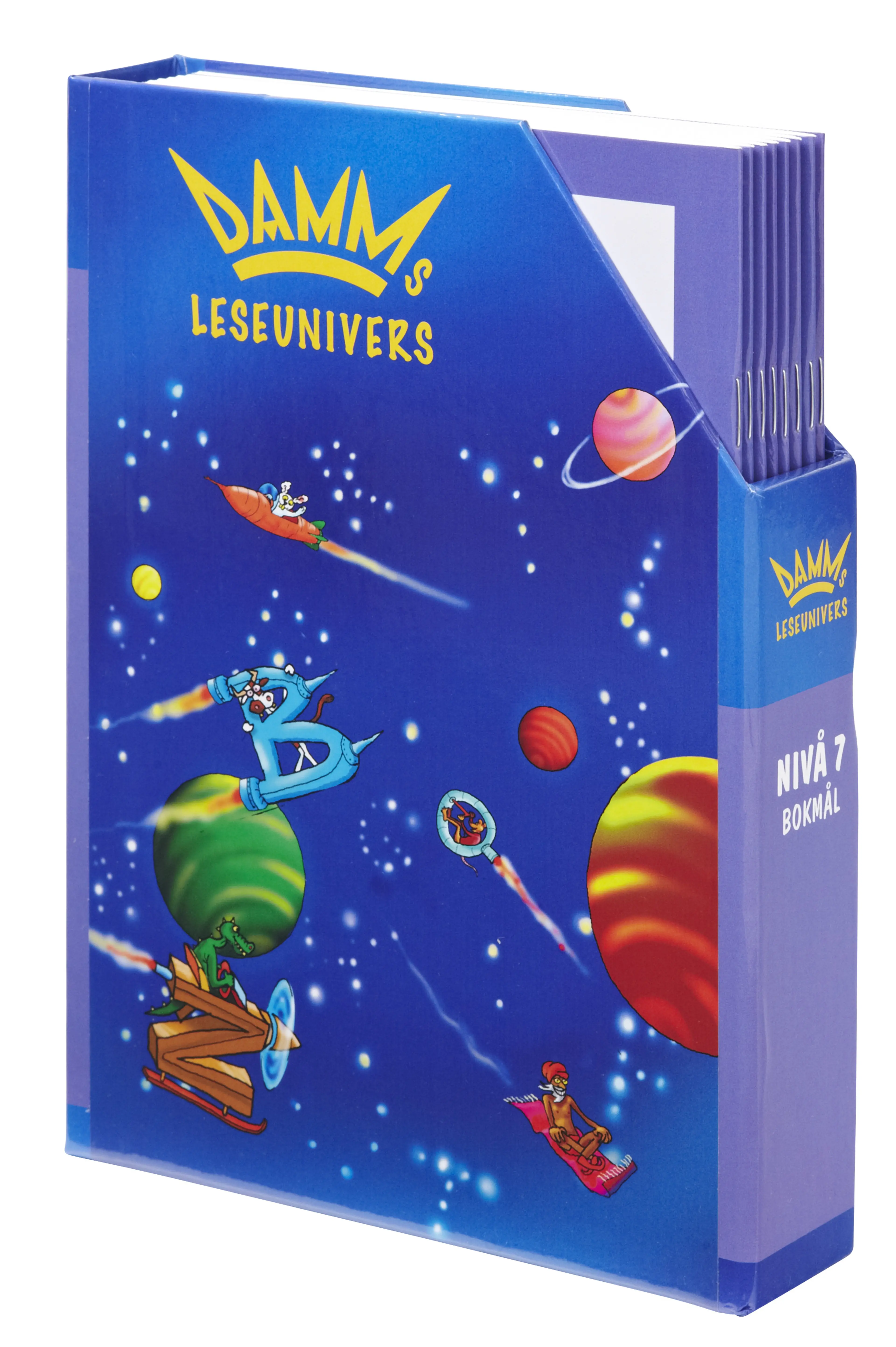 Omslag Damms leseunivers 1 Nivå 7 av Birgit Eriksson (Eske)