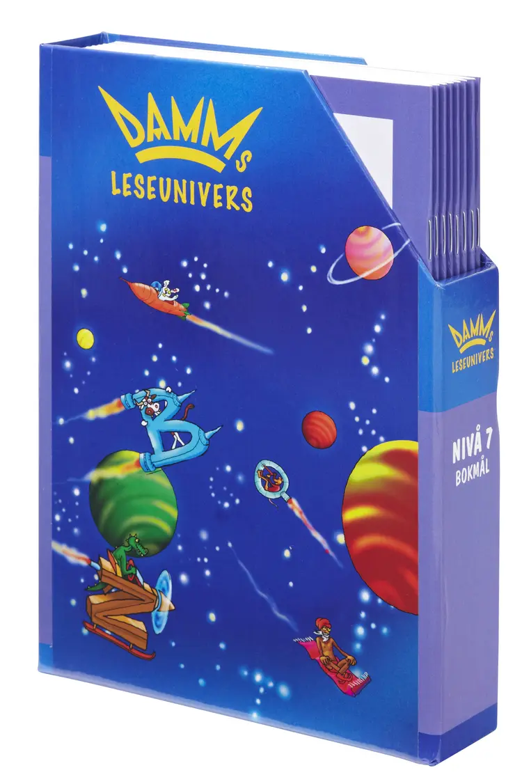 Omslag Damms leseunivers 1 Nivå 7 av Birgit Eriksson (Eske)