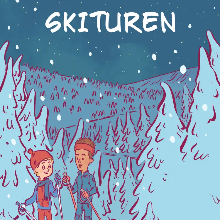 Omslag Skituren av Sidsel Jøranlid (Lydbok)