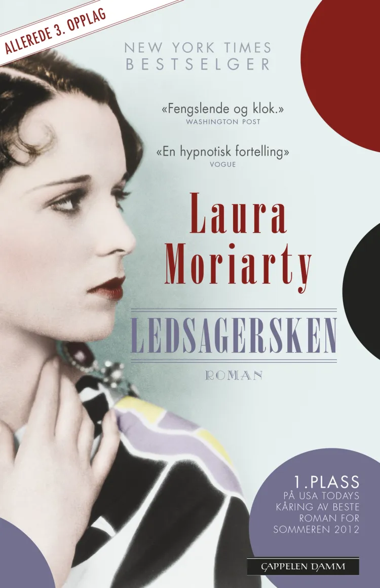 Omslag Ledsagersken av Laura Moriarty (Heftet)