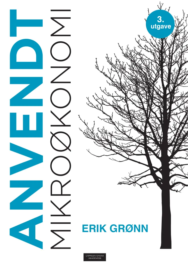 Omslag Anvendt mikrøokonomi av Erik Grønn (Innbundet)