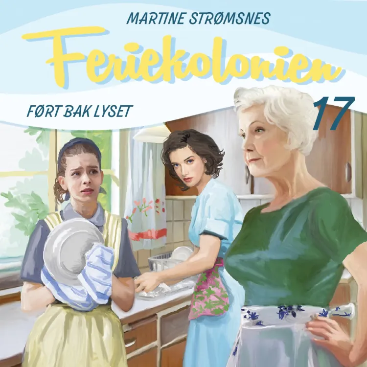 Omslag Ført bak lyset av Martine Strømsnes (Lydbok)