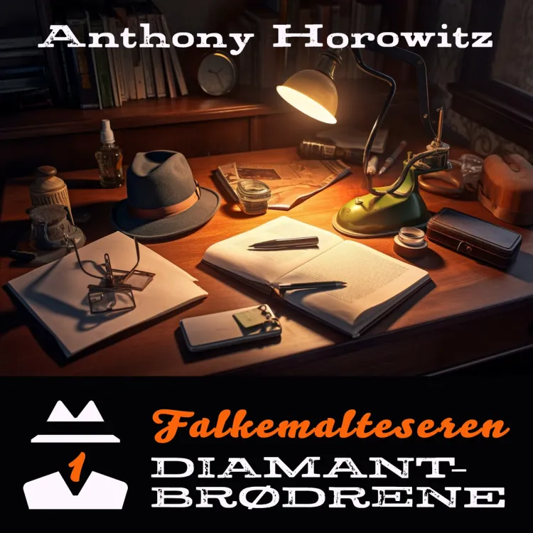 Omslag Falkemalteseren av Anthony Horowitz (Lydbok)