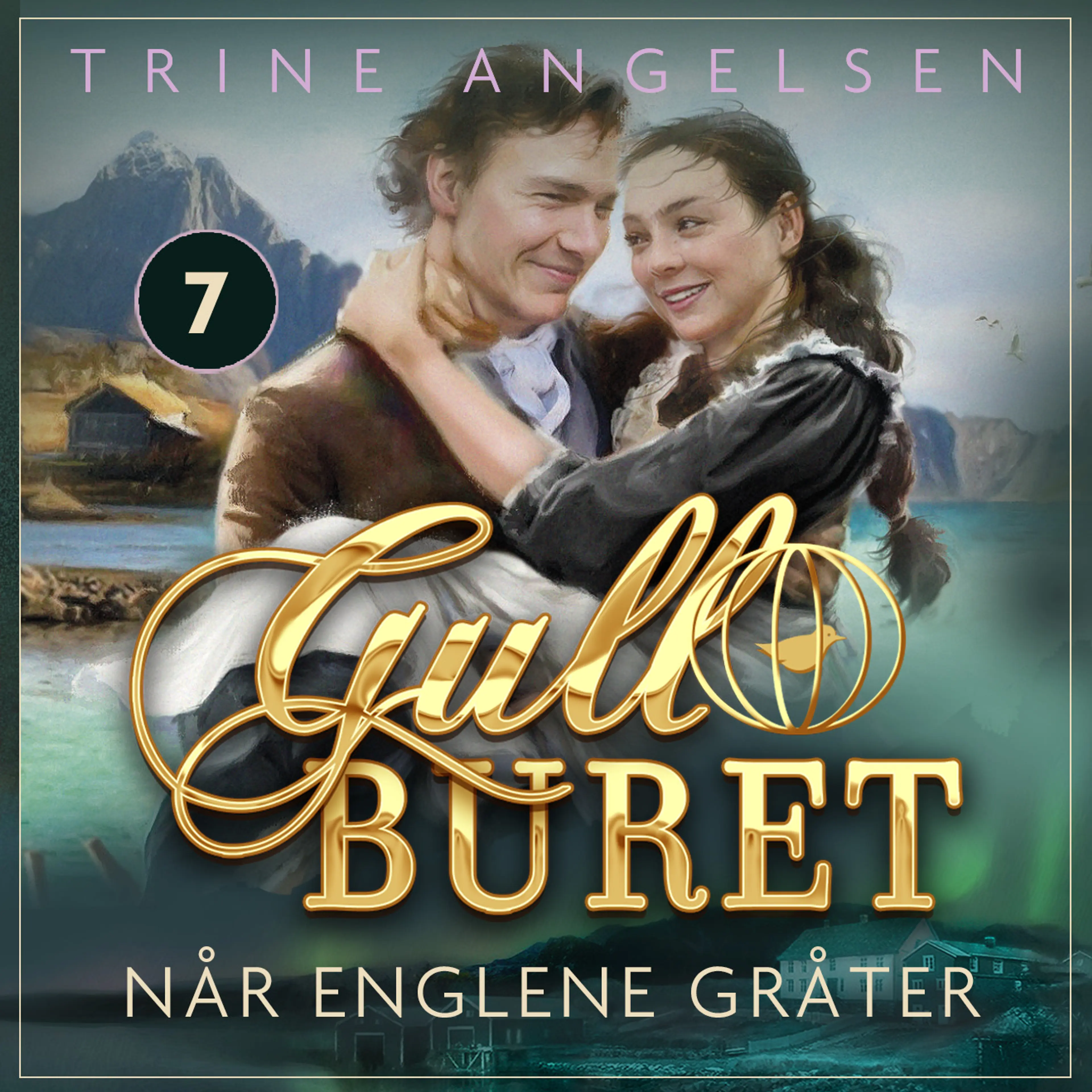 Omslag Når englene gråter av Trine Angelsen (Lydbok)
