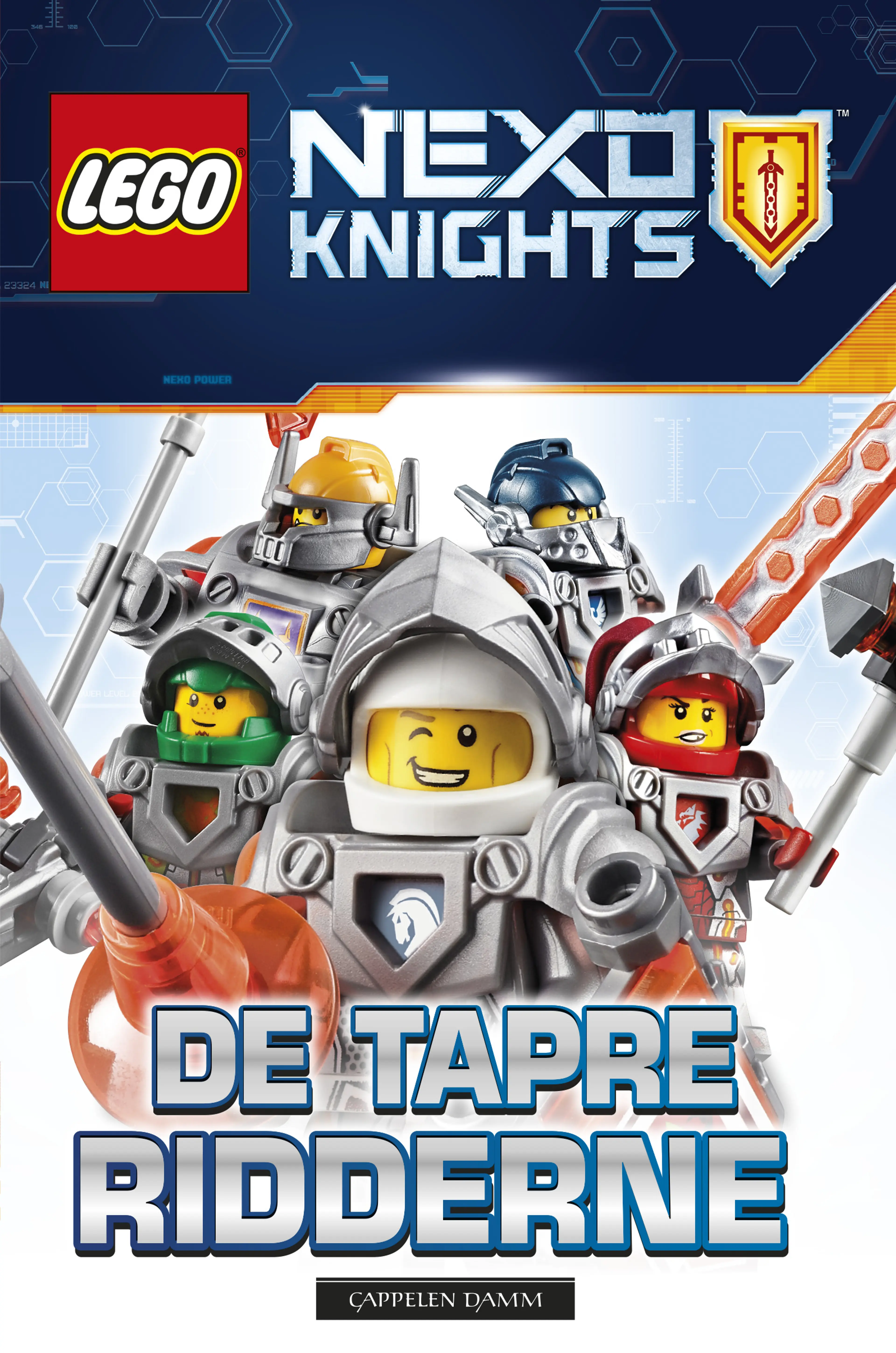 Omslag LEGO® NEXO KNIGHTS™ -  De tapre ridderne av Julia March (Innbundet)