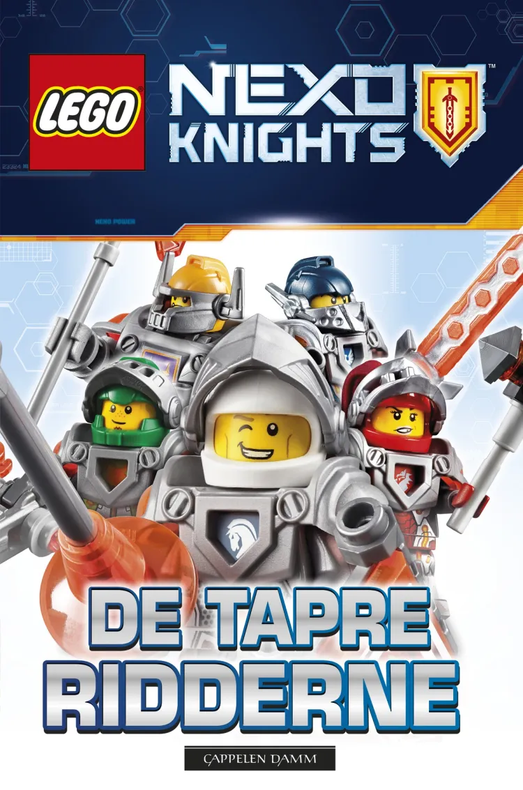 Omslag LEGO® NEXO KNIGHTS™ -  De tapre ridderne av Julia March (Innbundet)