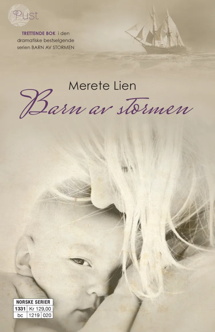 Omslag Barn av stormen 13 av Merete Lien (Heftet)