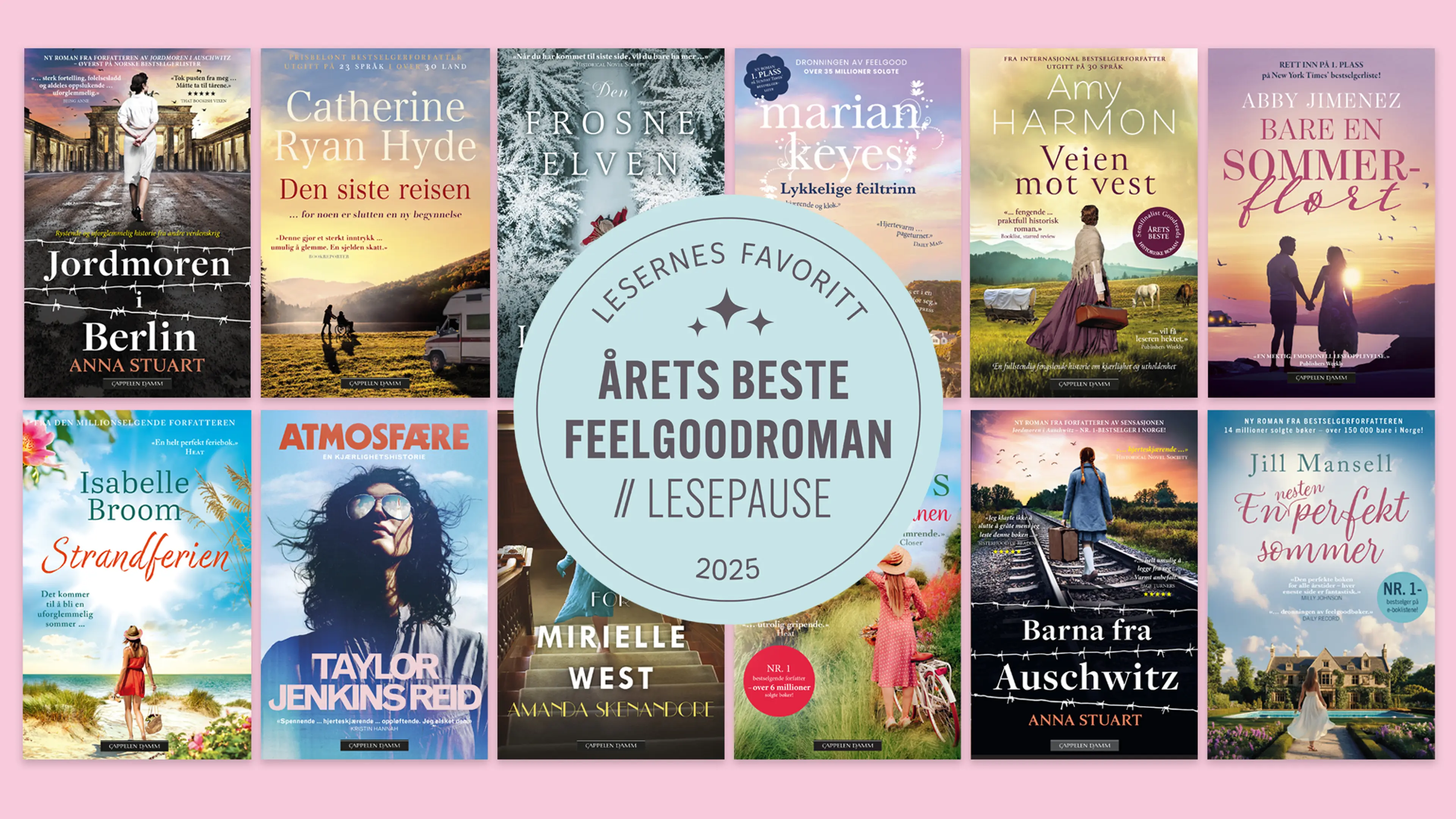 Bøker utgitt i Lesepause Feelgood i 2025
