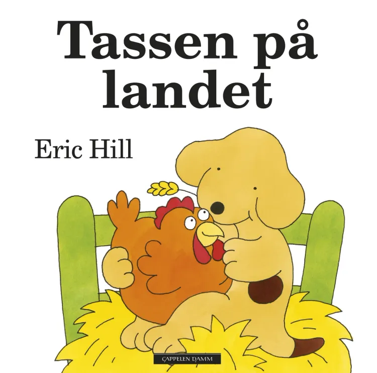 Omslag Tassen på landet av Eric Hill (Innbundet)
