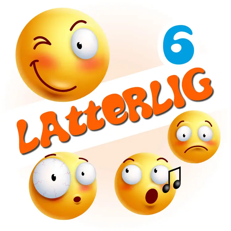 Omslag Latterlig 6 av Latterlig (Lydbok)