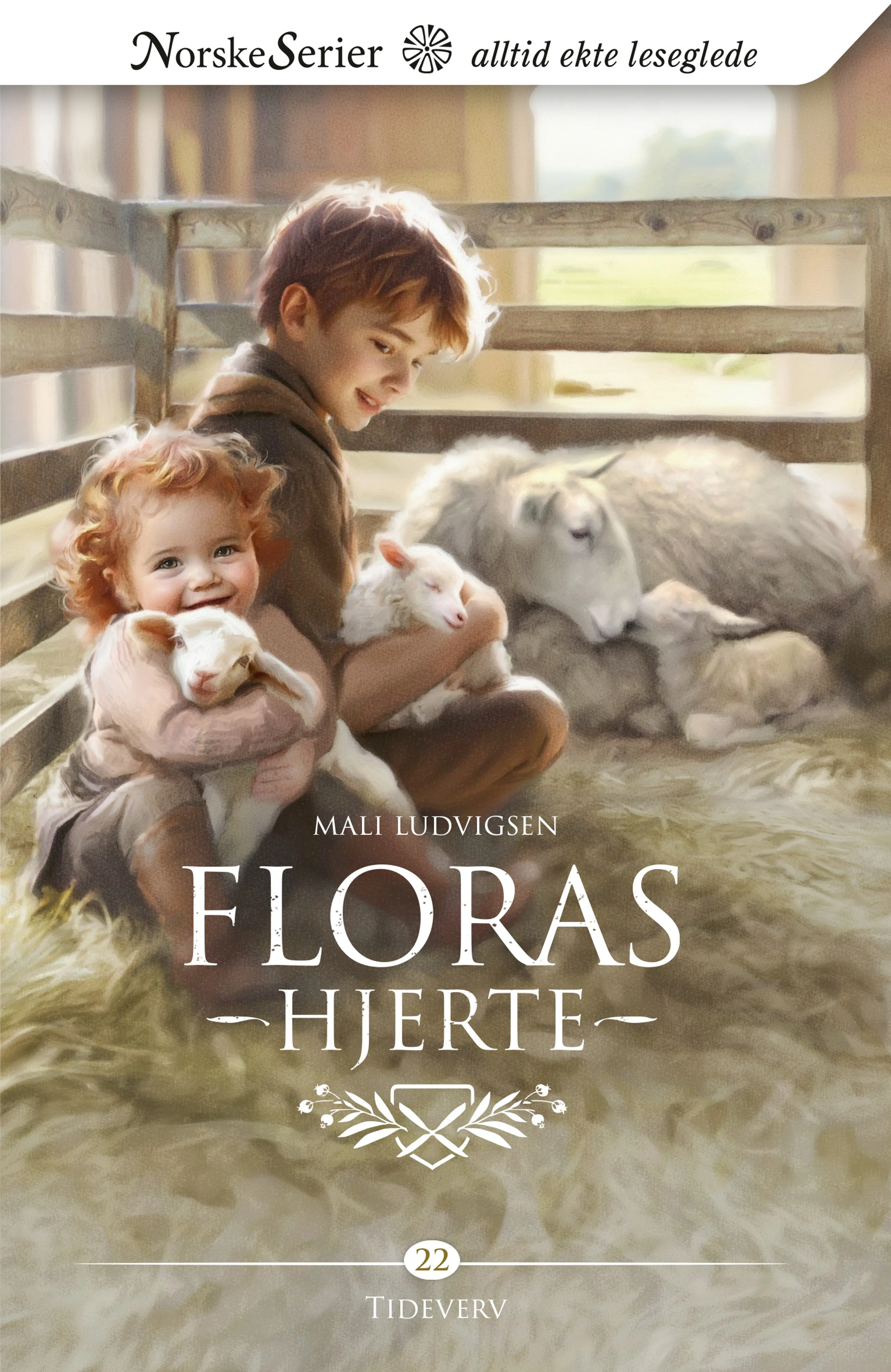 Omslag Tideverv av Mali Ludvigsen (Heftet)