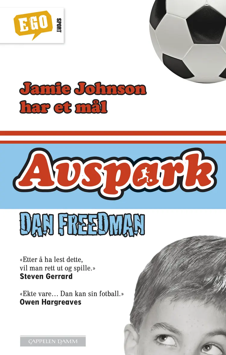 Omslag Avspark av Dan Freedman (Innbundet)