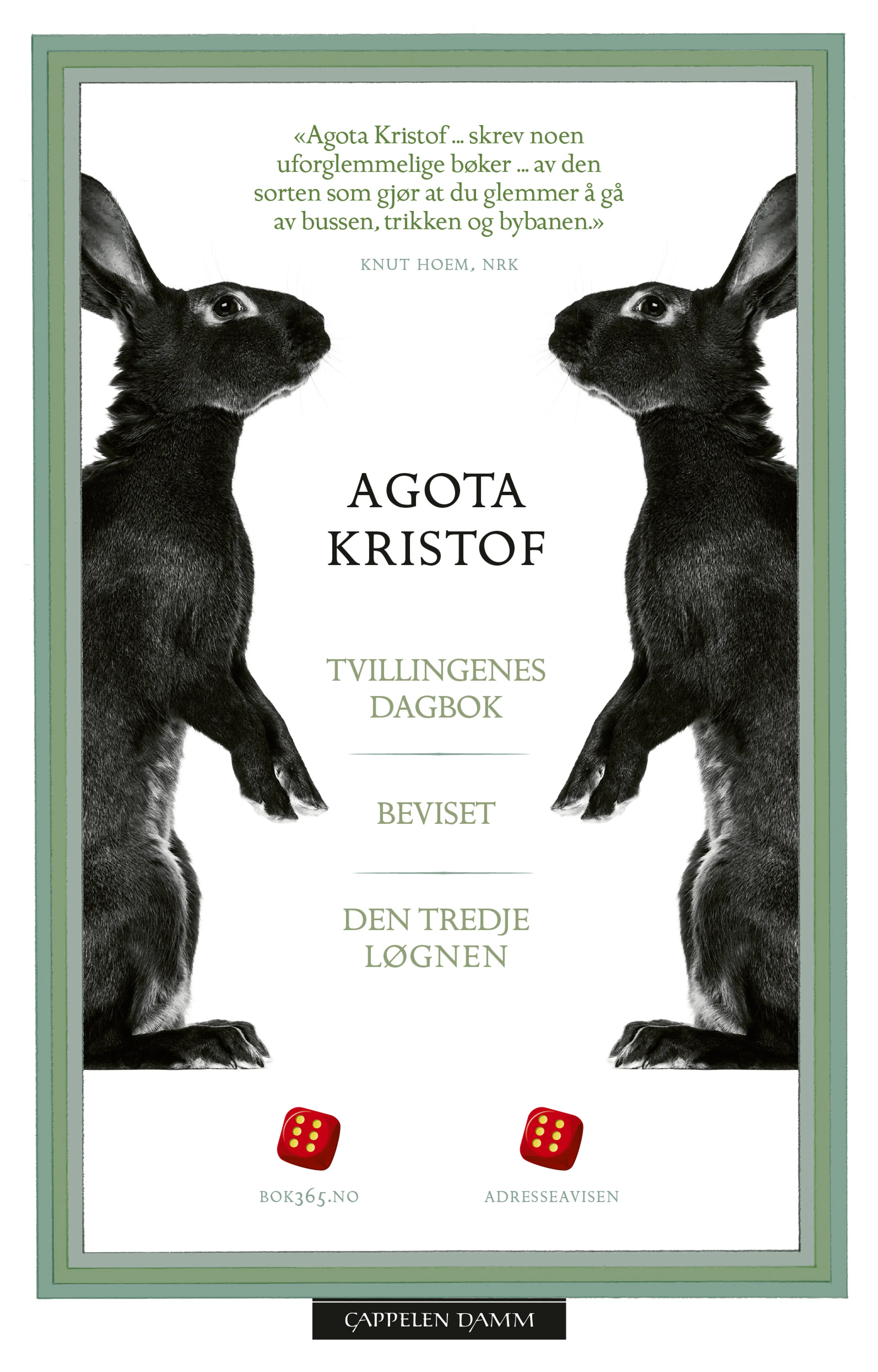 Omslag Tvillingenes dagbok, Beviset, Den tredje løgnen av Agota Kristof (Ebok)