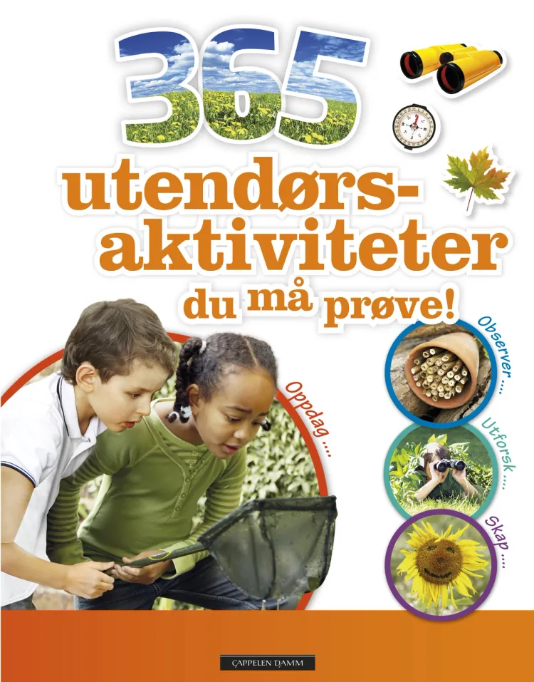 Omslag 365 utendørsaktiviteter av Jamie Ambrose (Innbundet)