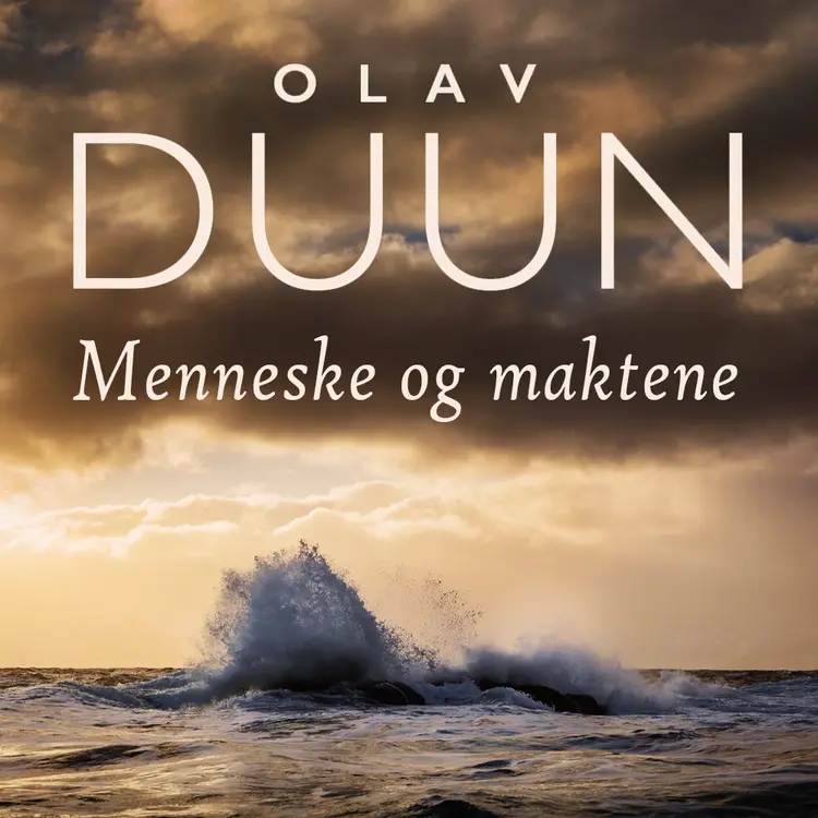 Omslag Menneske og maktene av Olav Duun (Lydbok)