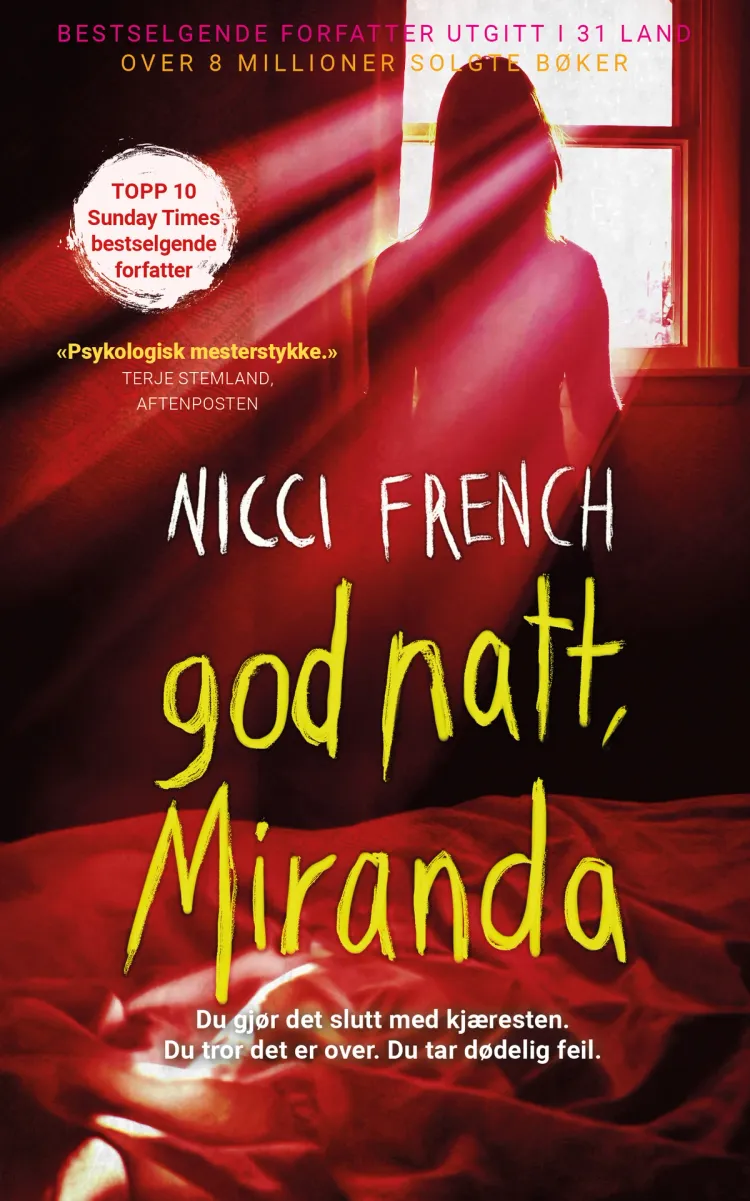 Omslag God natt, Miranda av Nicci French (Ebok)