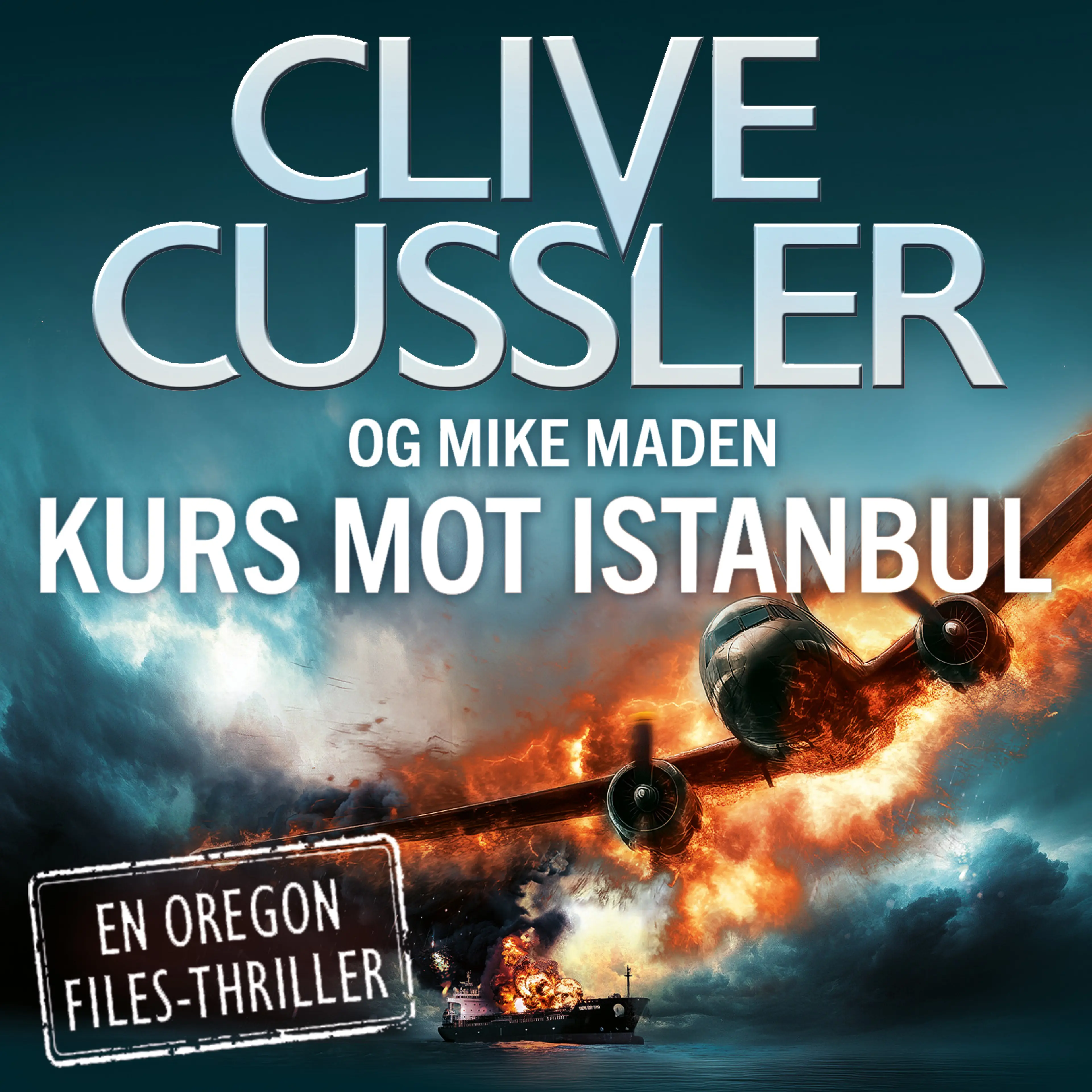 Omslag Kurs mot Istanbul av Clive Cussler og Mike Maden (Lydbok)